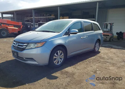 2016 Honda Odyssey Se из США, поврежденный, VIN 5FNRL5H37GB112817